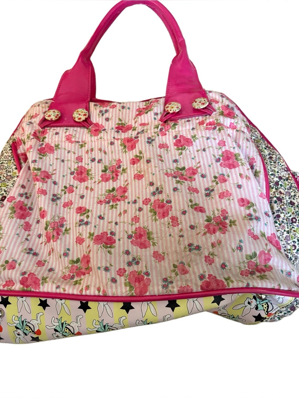 Irregular Choice ultra rare Pink Blossom Bunny Shoulder Bag - Picture 4 of 8
